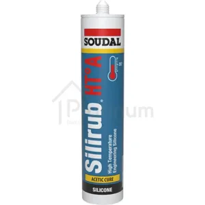Soudal Silirub HT-A High Temperature Acetoxy Silicone