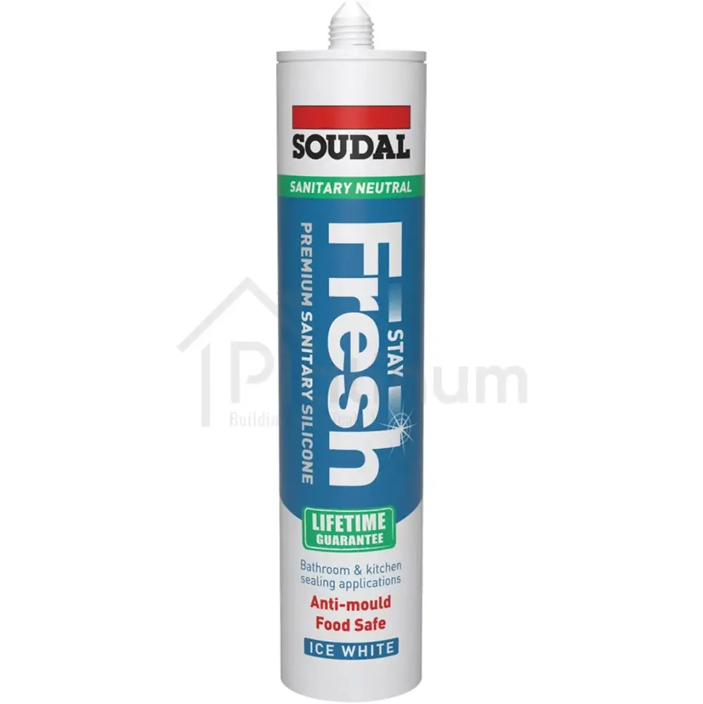 Soudal Stay Fresh NEUTRAL - Ultimate Anti-Mould Sanitary Silicone