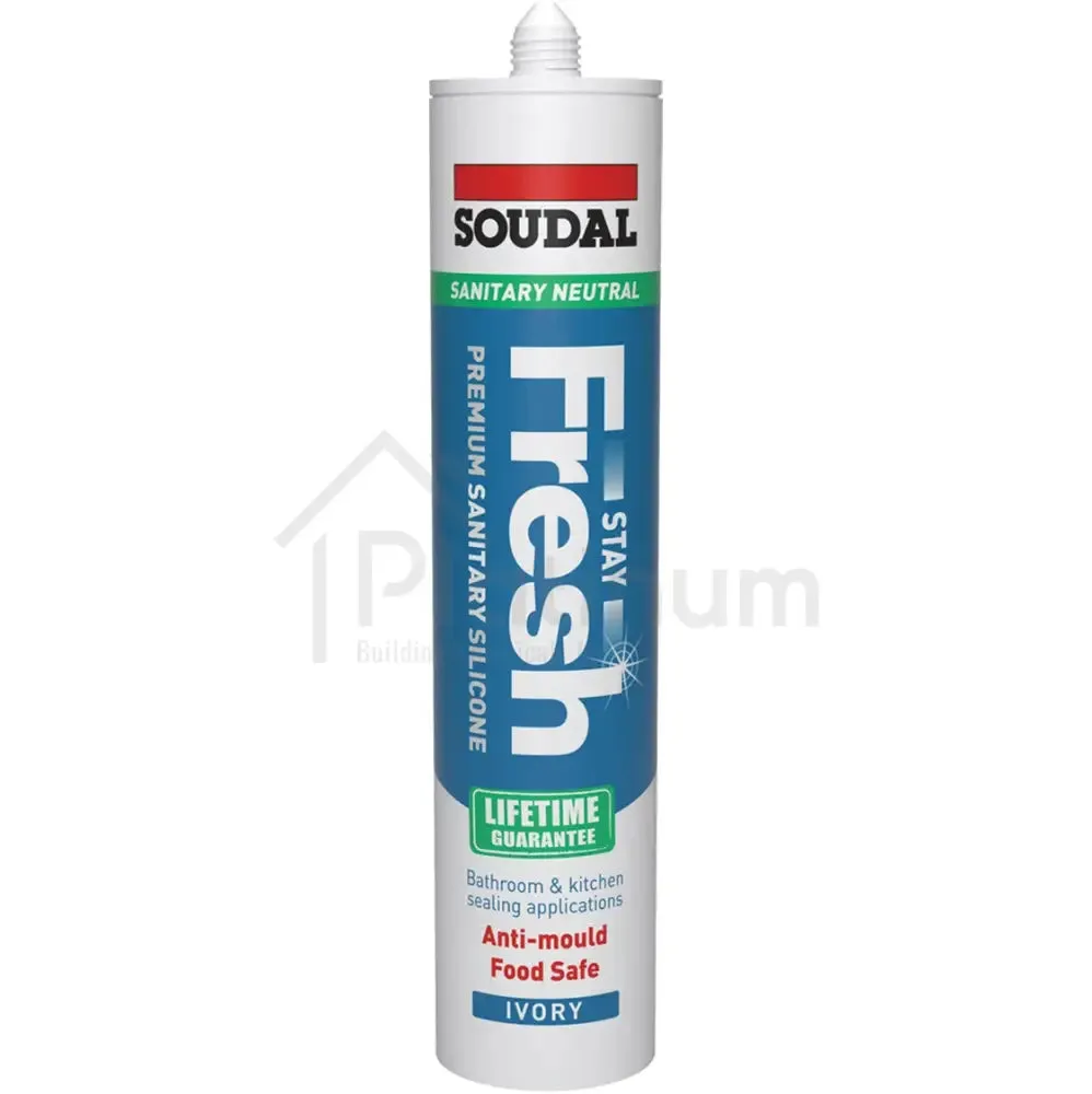 Soudal Stay Fresh NEUTRAL - Ultimate Anti-Mould Sanitary Silicone