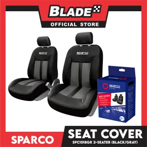 Sparco SPC1018GR Seat Cover (Grey/Black)