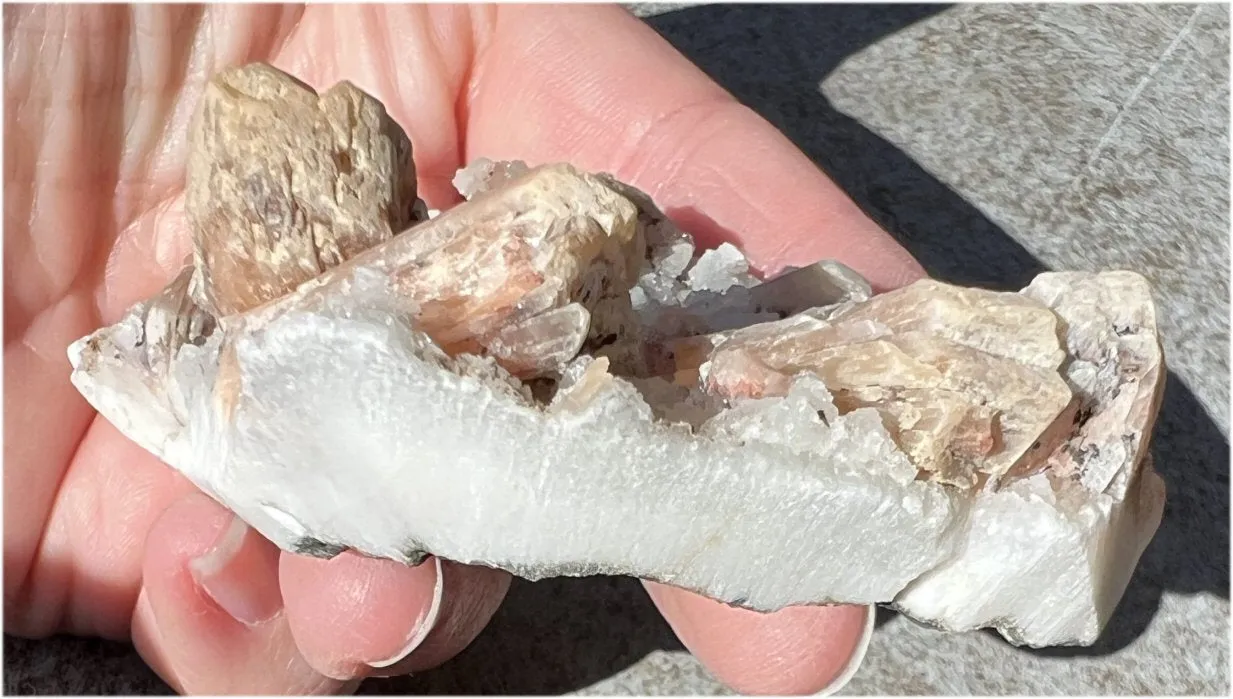 ~Sparkly~ Orange STILBITE   Druzy Quartz Specimen - Intuition, Creativity