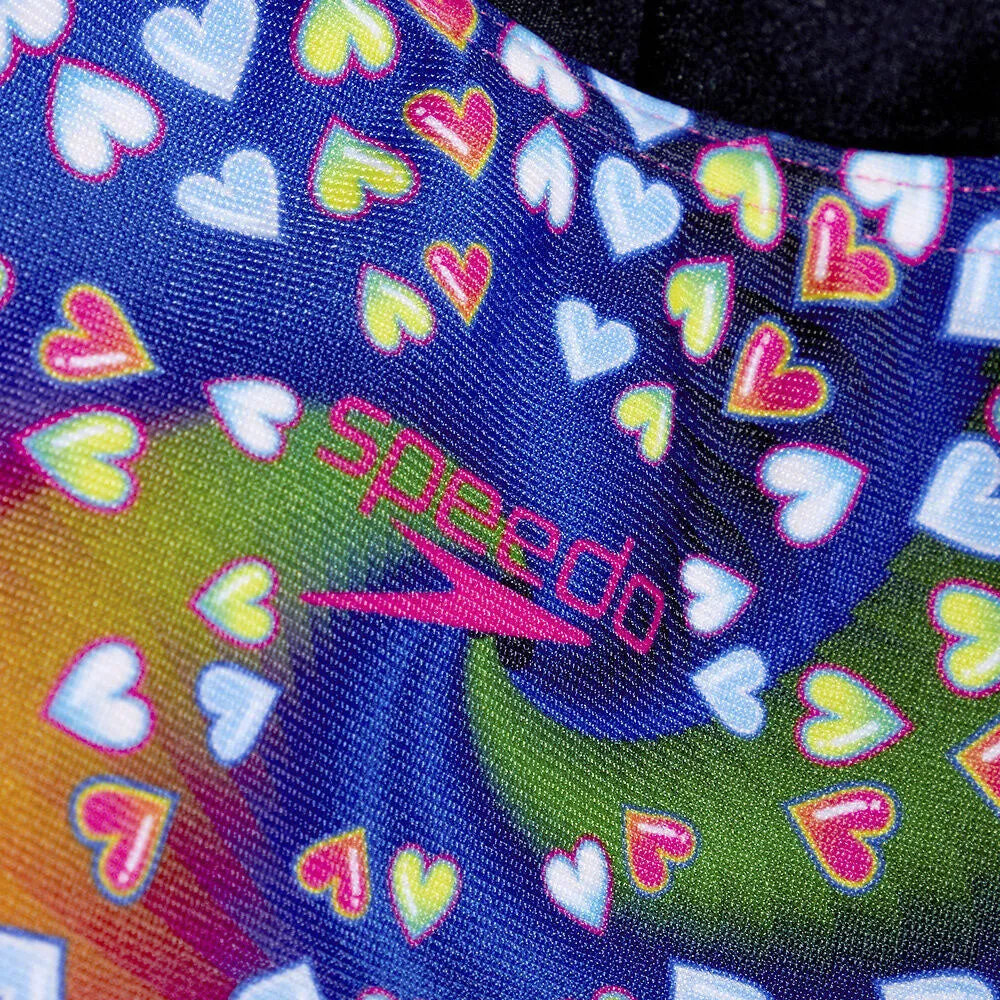 Speedo Girls Digital Placement Splashback One Piece