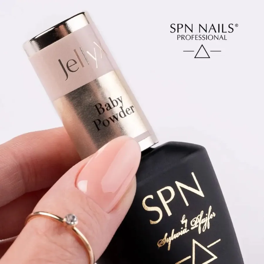 SPN Nails Jellyx UV/LED Gel Nail Polish Baby Powder