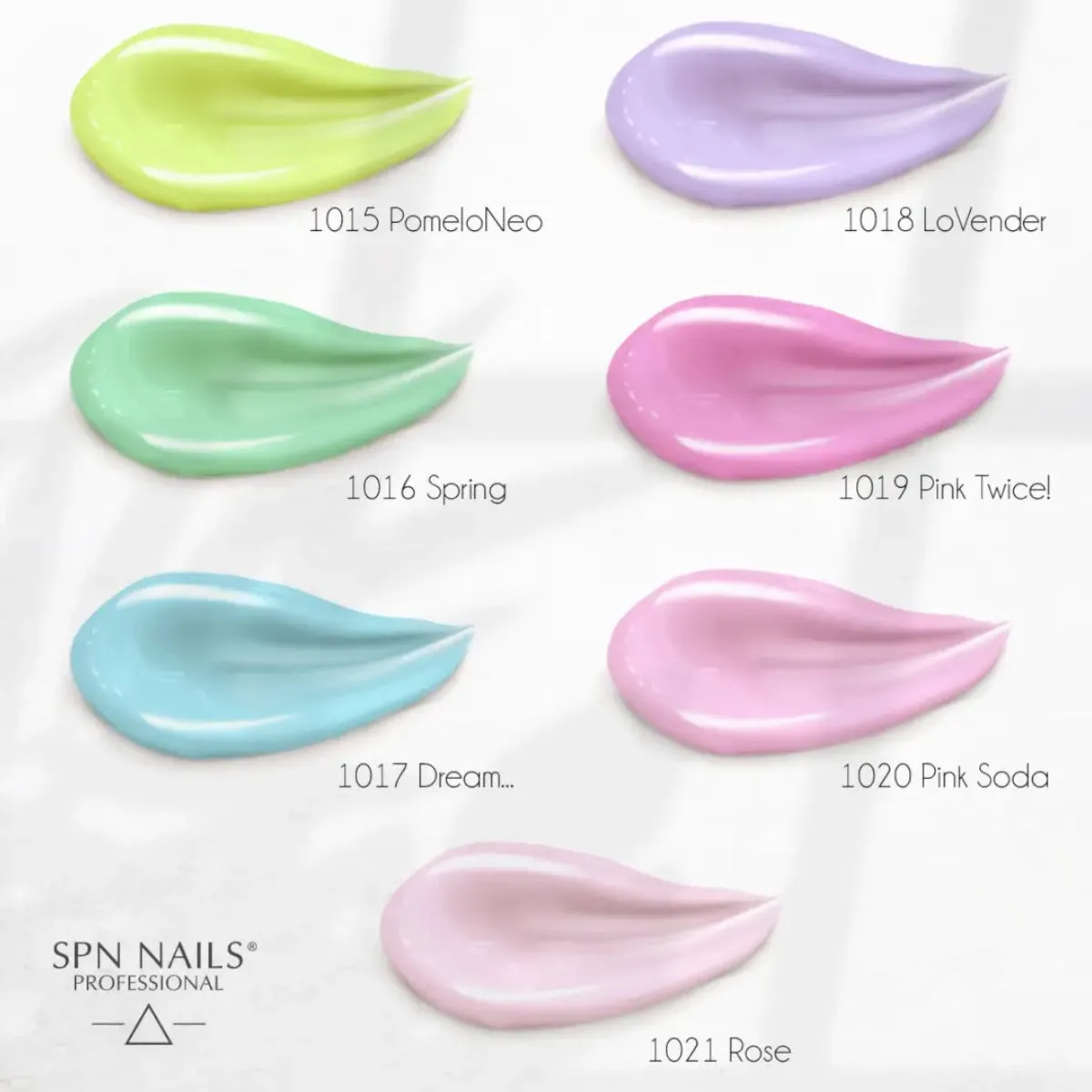 SPN Nails UV/LED Gel Polish 1021 Rose