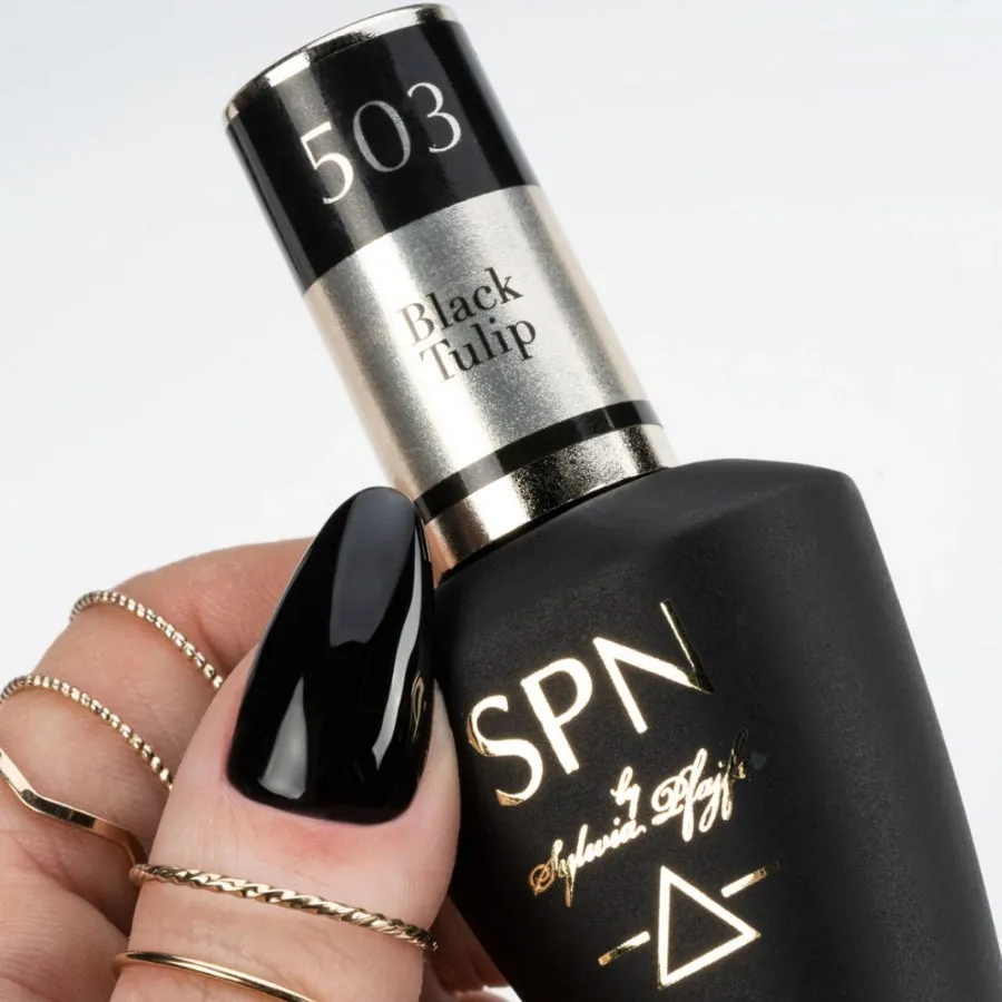 SPN Nails UV/LED Gel Polish 503 Black Tulip