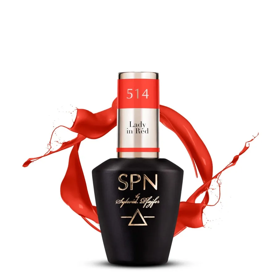 SPN Nails UV/LED Gel Polish 514 Lady in Red