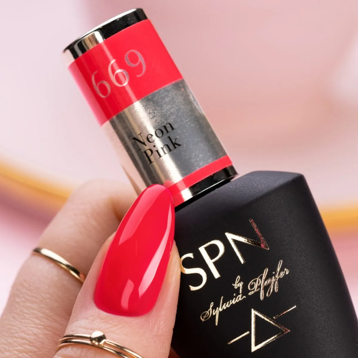 SPN Nails UV/LED Gel Polish 669 Neon Pink