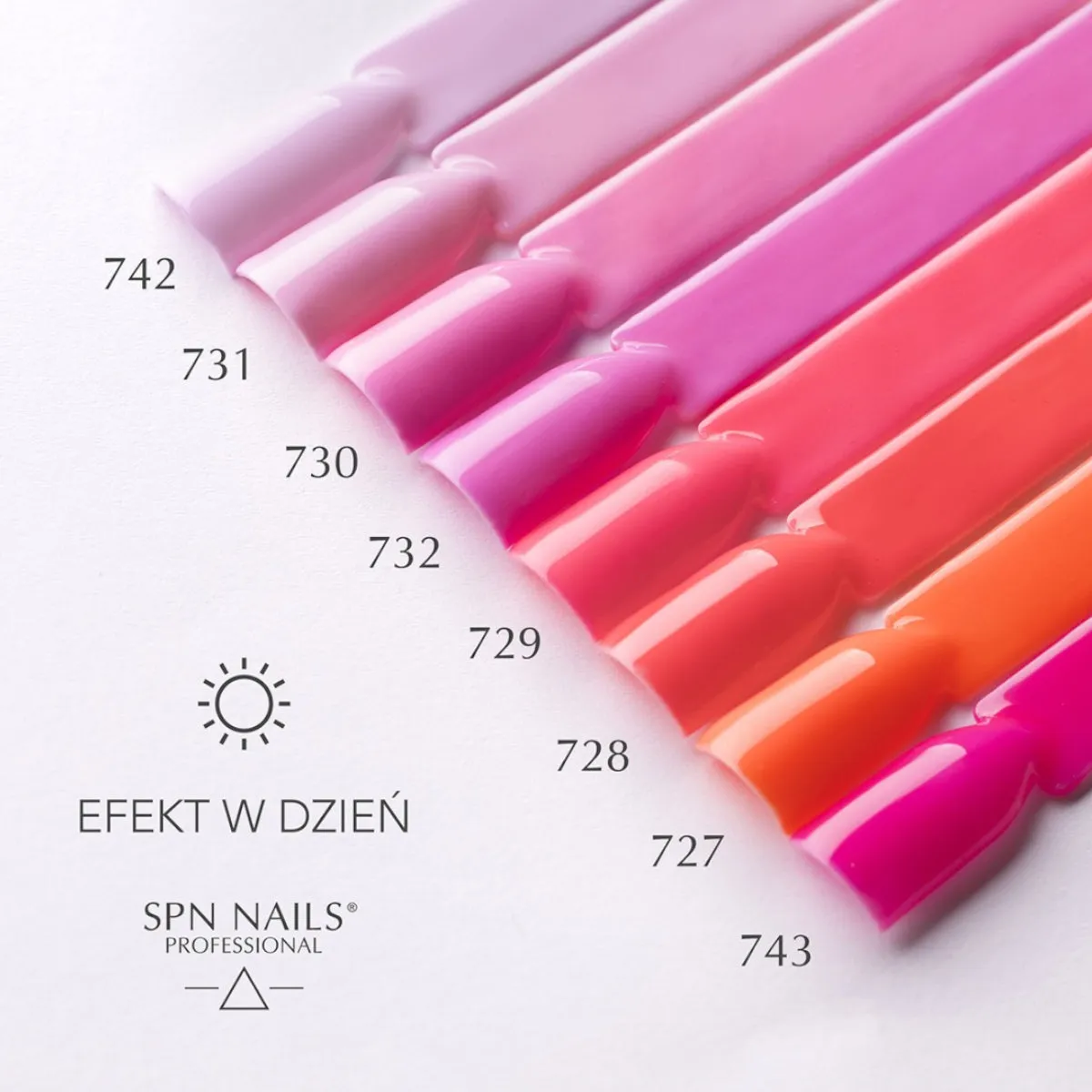 SPN Nails UV/LED Gel Polish 727 Crazy Carrot