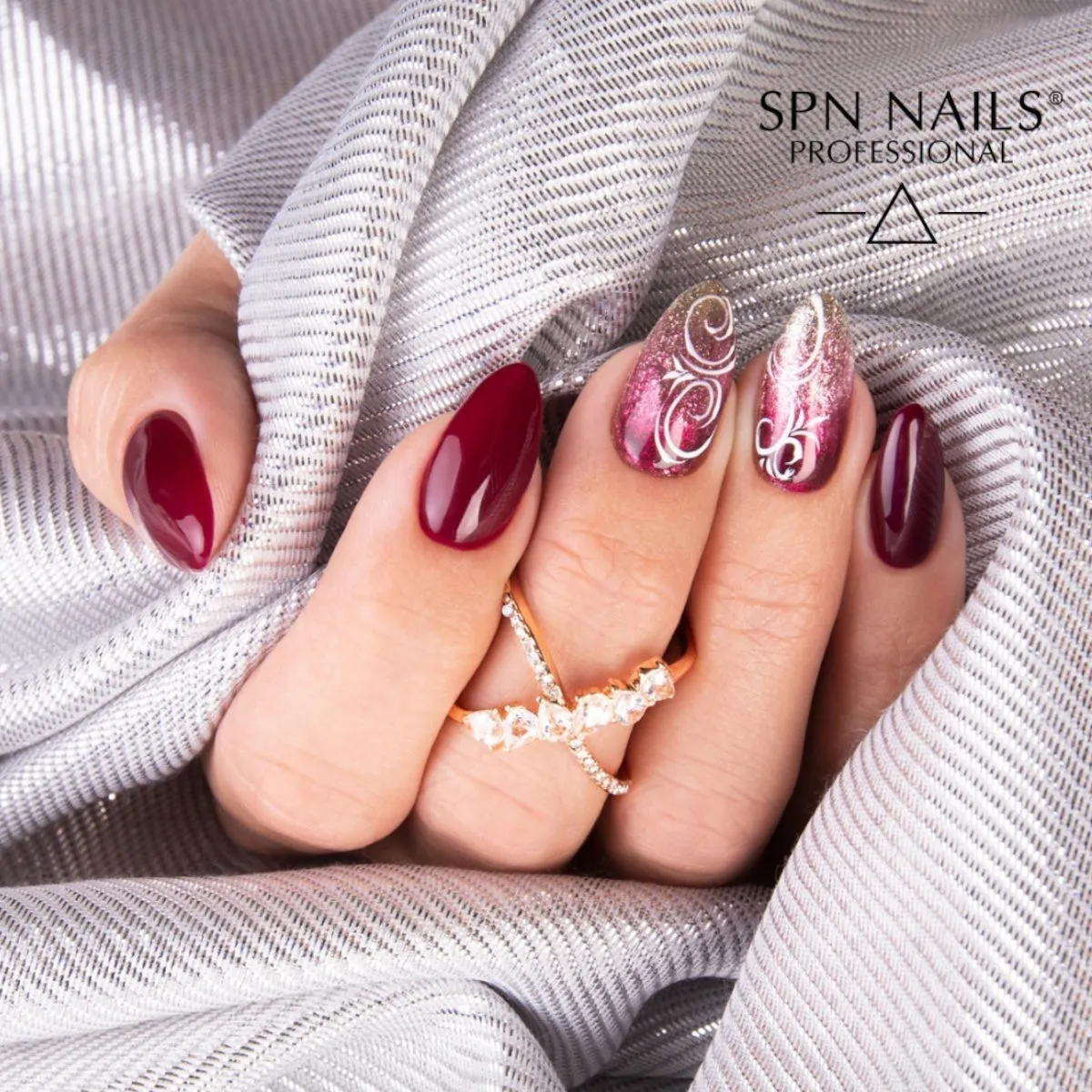 SPN Nails UV/LED Gel Polish 777 Very Cherry Berry