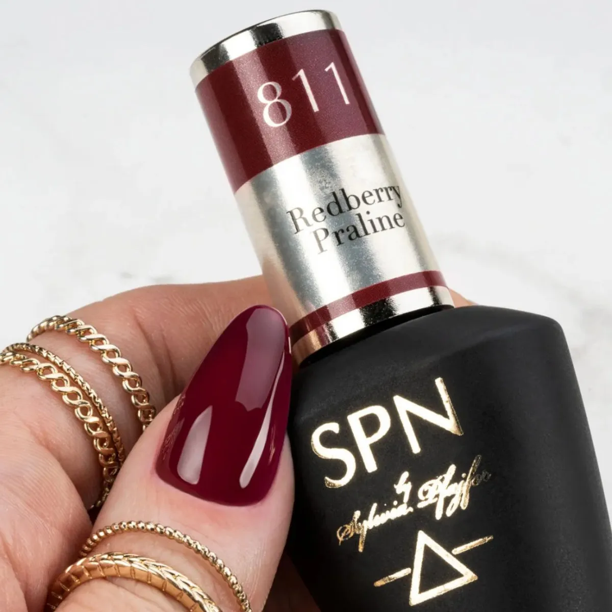 SPN Nails UV/LED Gel Polish 811 Redberry Praline
