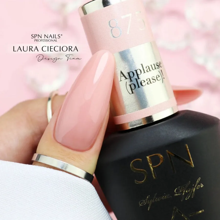 SPN Nails UV/LED Gel Polish 875 Applause (please!)