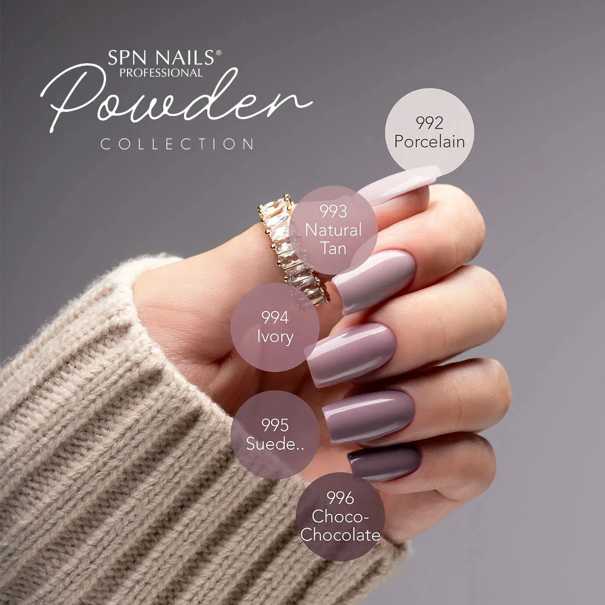SPN Nails UV/LED Gel Polish 994 Ivory