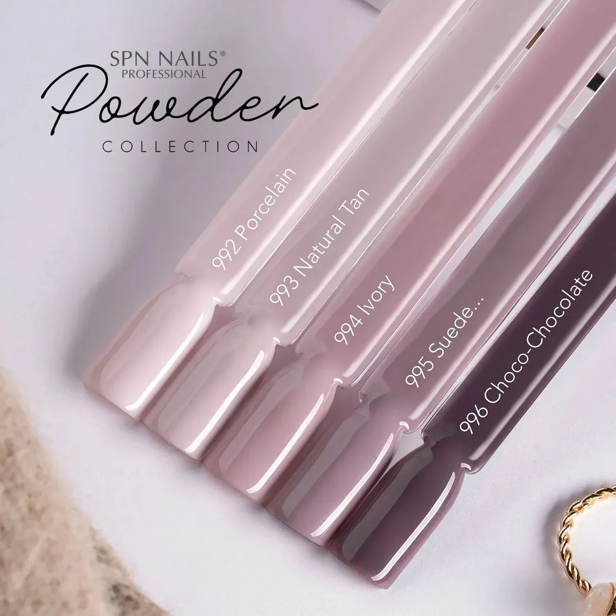SPN Nails UV/LED Gel Polish 995 Suede...