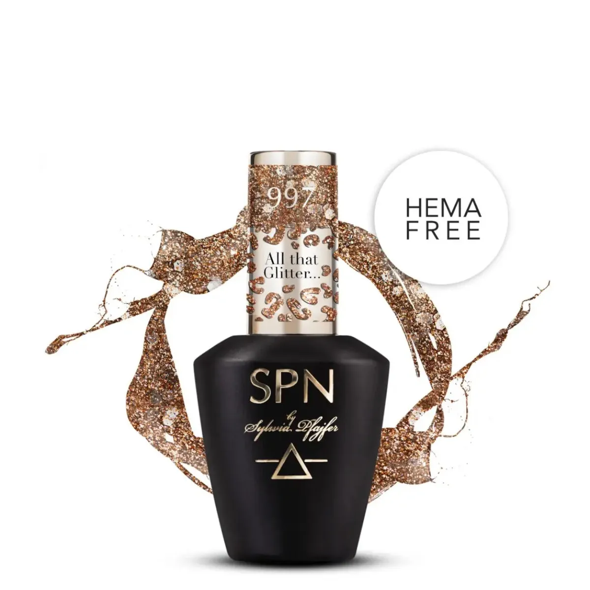 SPN Nails UV/LED Gel Polish 997 All that Glitter...