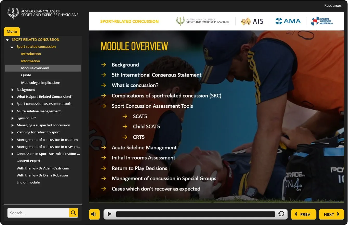 Sport-Related Concussion