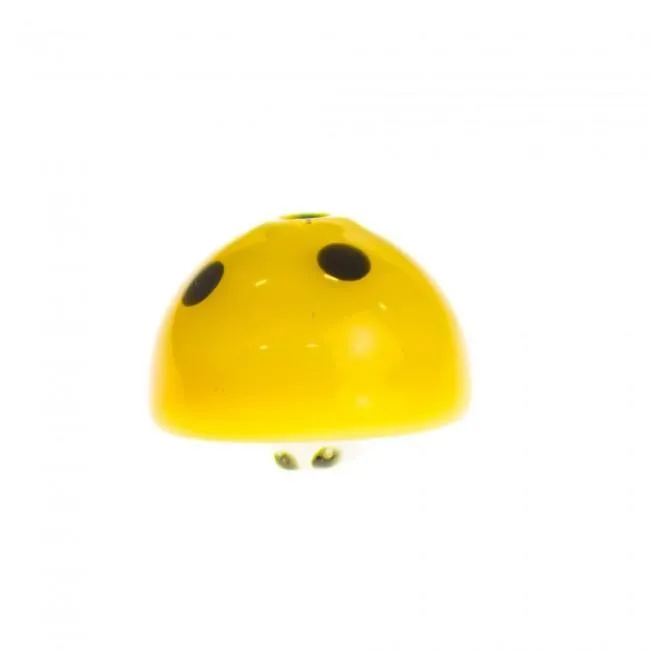 Spotted Mushroom Carb Cap - Yellow - (1 Count)