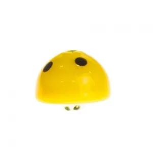 Spotted Mushroom Carb Cap - Yellow - (1 Count)