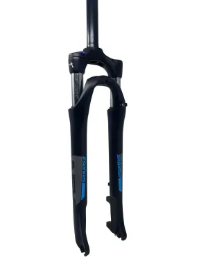 SR Suntour NEX-DS HLO 700c Suspension Fork - Matt Black - 63mm Travel - 9mm QR