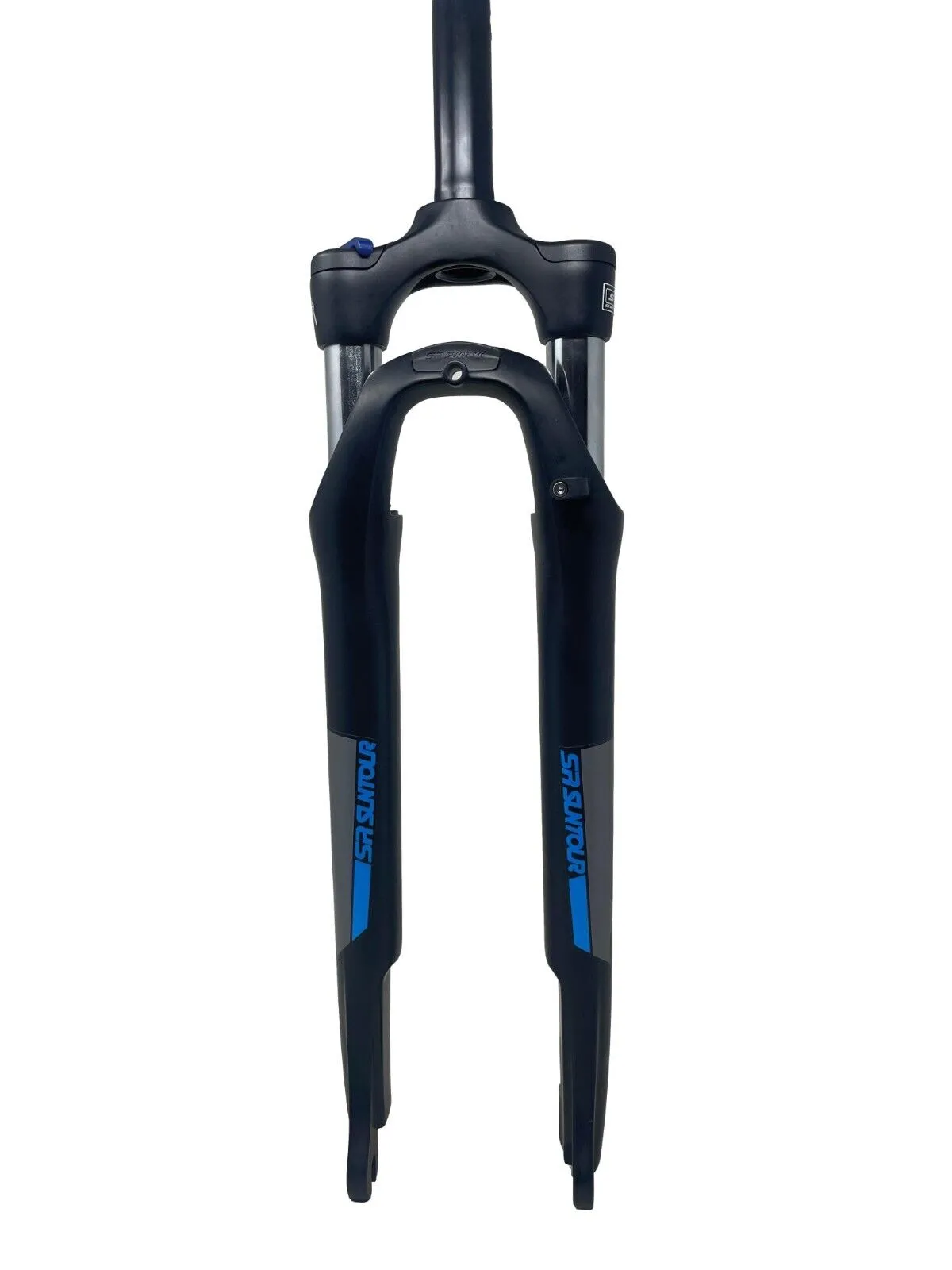 SR Suntour NEX-DS HLO 700c Suspension Fork - Matt Black - 63mm Travel - 9mm QR