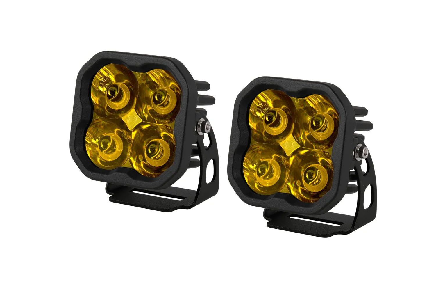 SS3 SAE Yellow Pro LED Pod (pair)