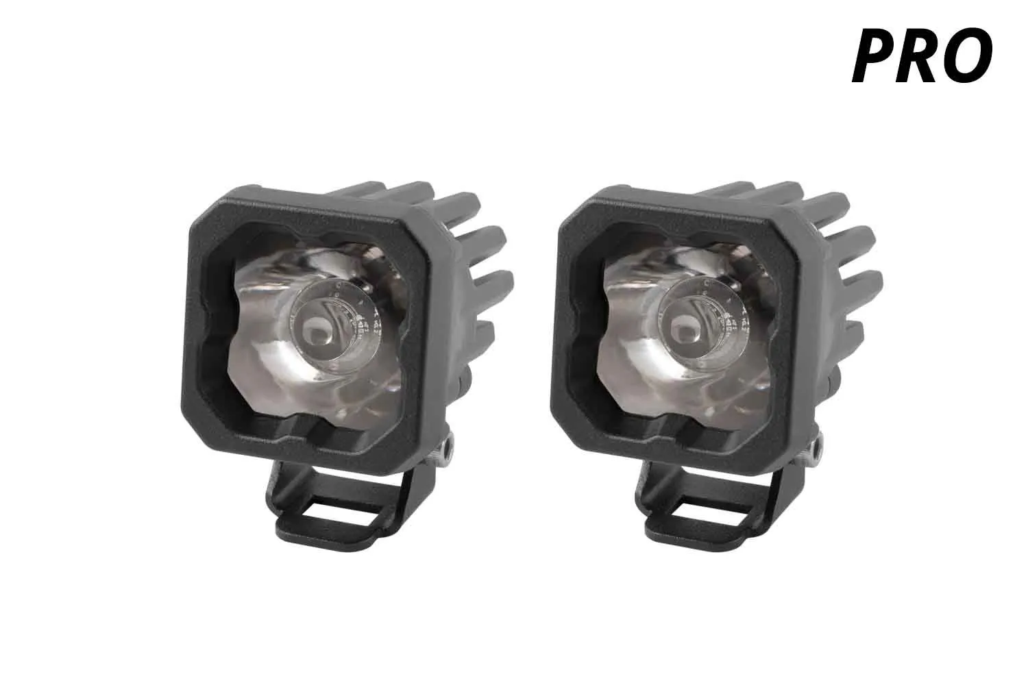 SSC1 White Pro Standard LED Pod (pair)