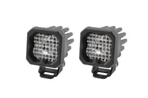 SSC1 White Pro Standard LED Pod (pair)