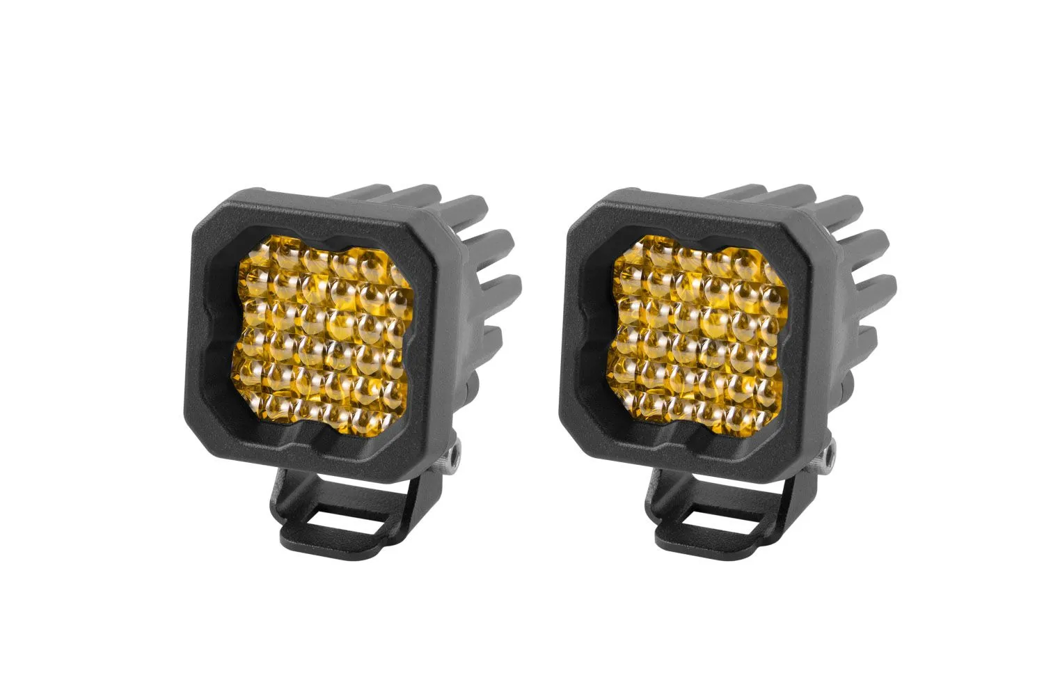 SSC1 Yellow Pro Standard LED Pod (pair)