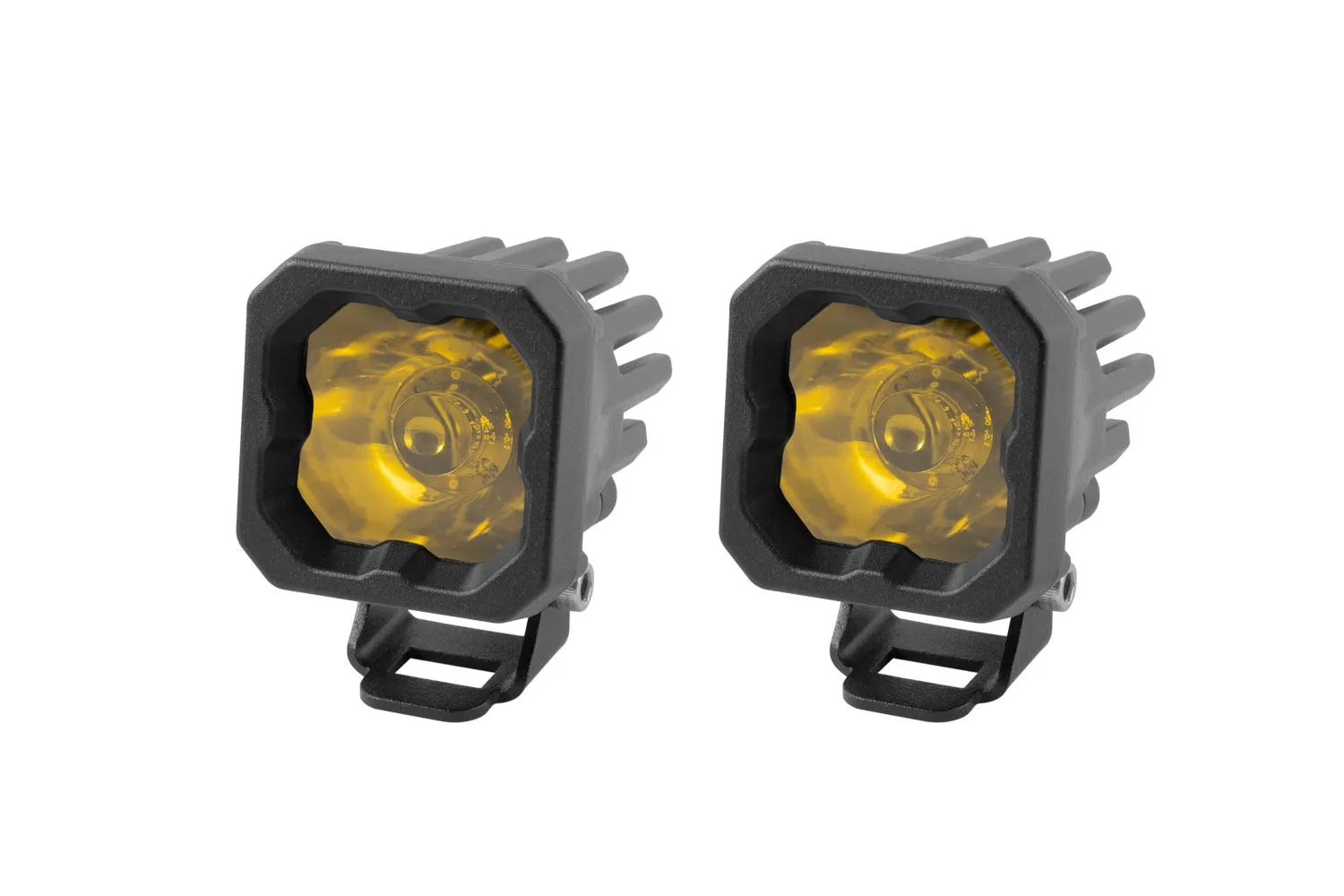 SSC1 Yellow Sport Standard LED Pod (pair)