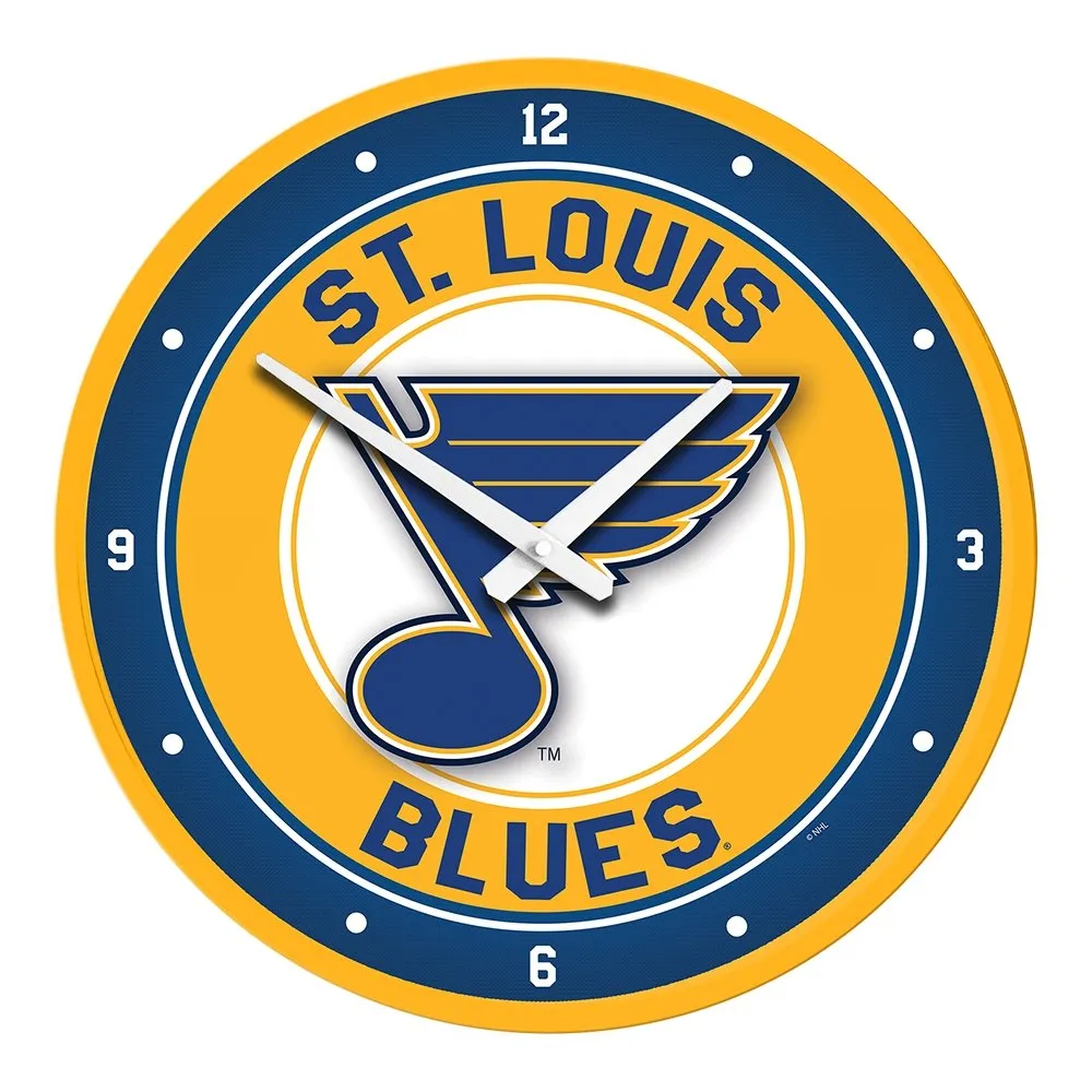 St. Louis Blues: Modern Disc Wall Clock