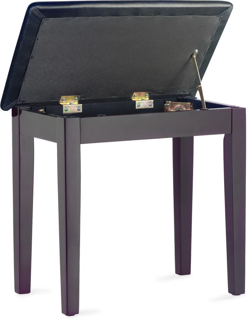 Stagg PBF23 RWM SBK Piano Bench with Storage Matt Rosewood