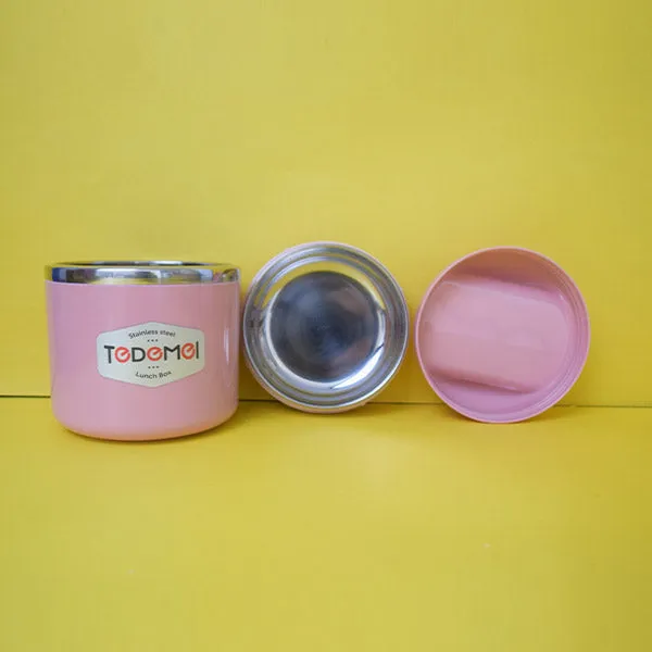 Stainless Steel Lunch Containers with Handle, Insulated Lunch Box Stay Hot 3h, Leak-proof Food Containers for Adults, Teens, Work, School. ( Price For 1 Piece)