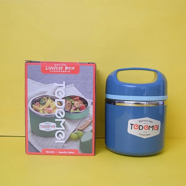 Stainless Steel Lunch Containers with Handle, Insulated Lunch Box Stay Hot 3h, Leak-proof Food Containers for Adults, Teens, Work, School. ( Price For 1 Piece)