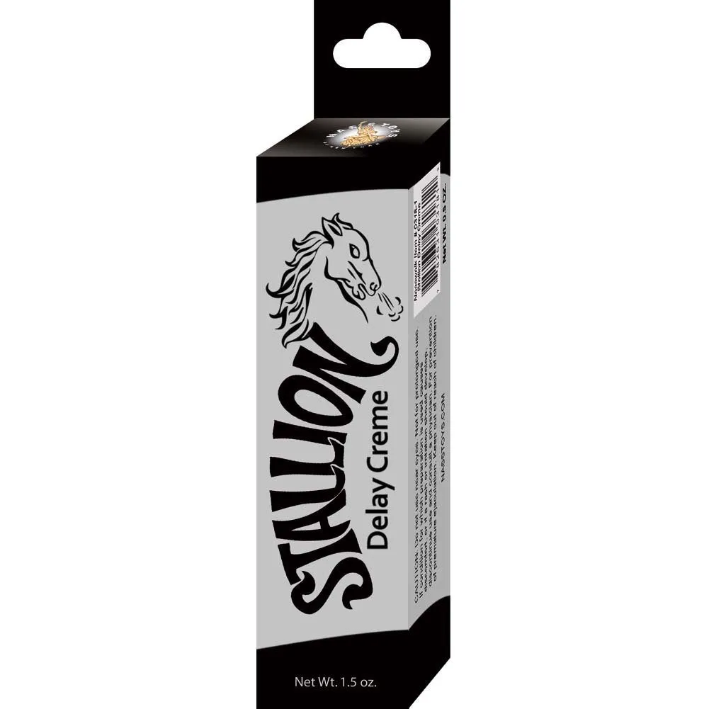 Stallion Delay Creme - Maximize Pleasure, Delay Orgasm