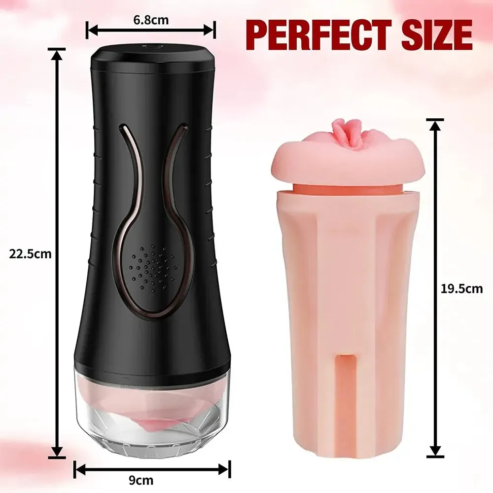 Stamina Training Unit - Vibrating Handheld Squeezable Pocket Pussy Stroker
