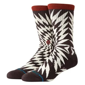 Stance Frackle Socks - Dark Brown