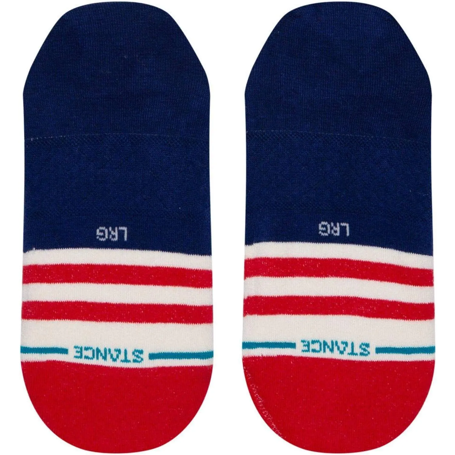 Stance The Fourth ST Super Invisible/No Show Ankle Socks - Red