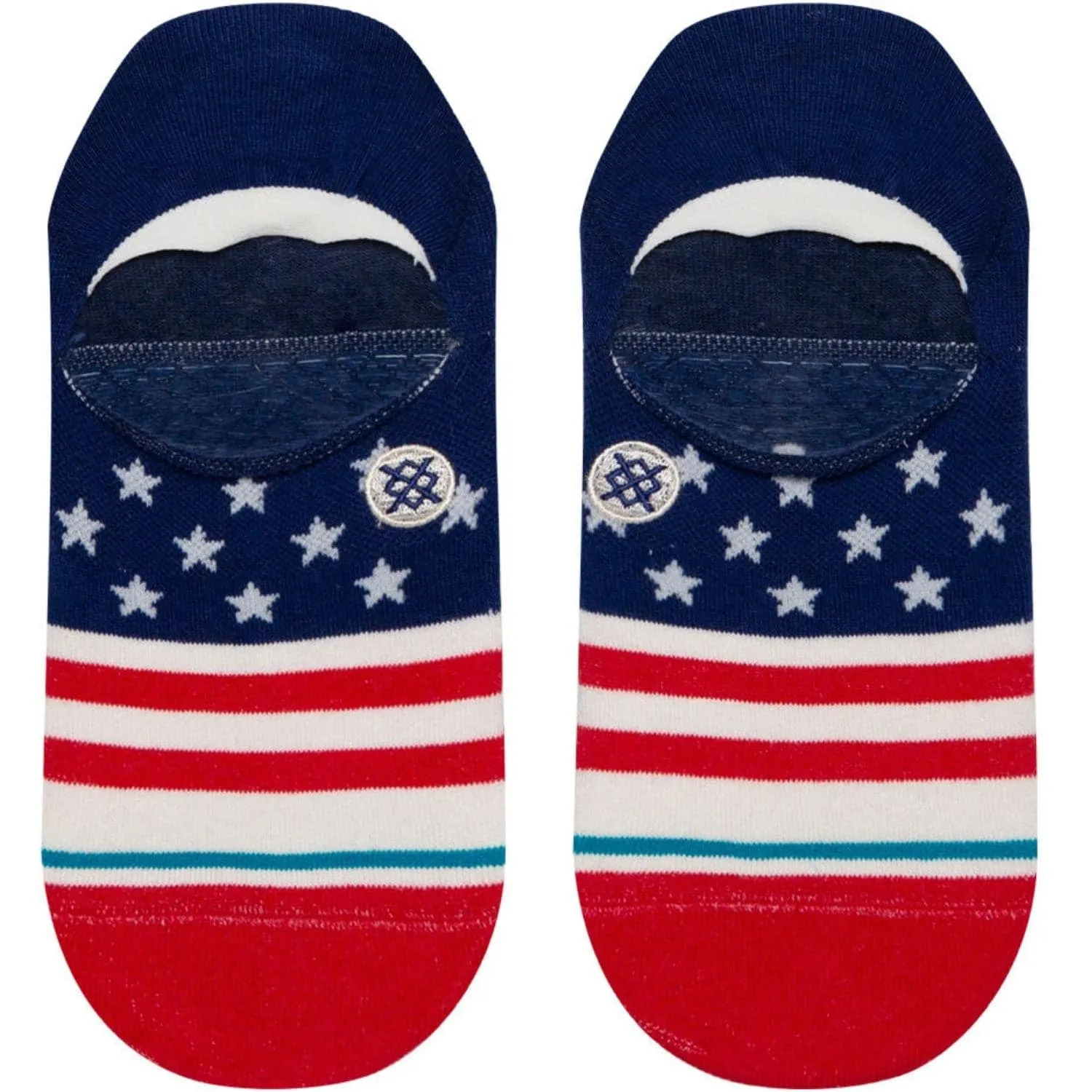 Stance The Fourth ST Super Invisible/No Show Ankle Socks - Red
