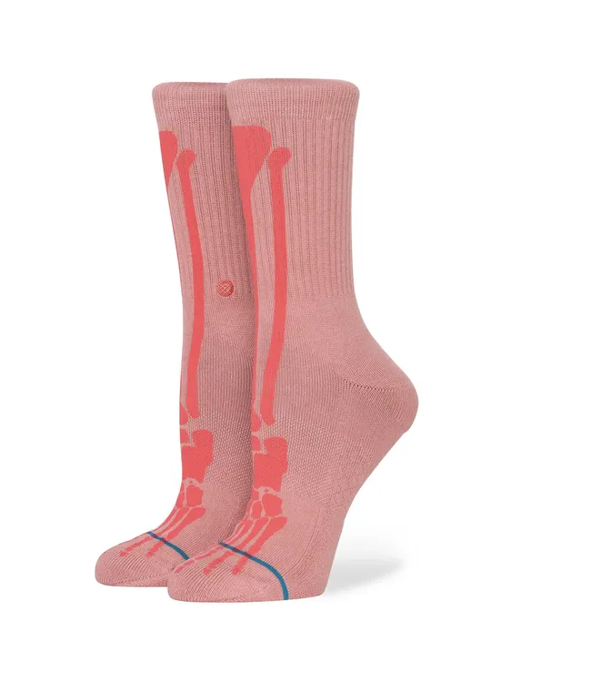 Stance Twenty Six Crew Socks - Dusty Rose