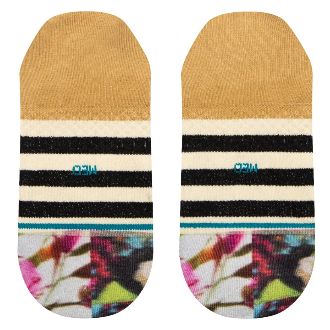 Stance Womens Take A Picture Invisible/No Show Socks - Floral