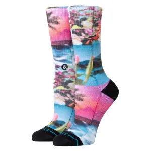 Stance Womens Take A Picture Socks - Floral