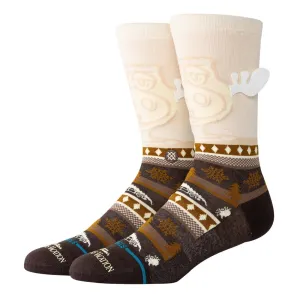 Stance x National Lampoons Have Some Eggnog Socks - Dark Brown