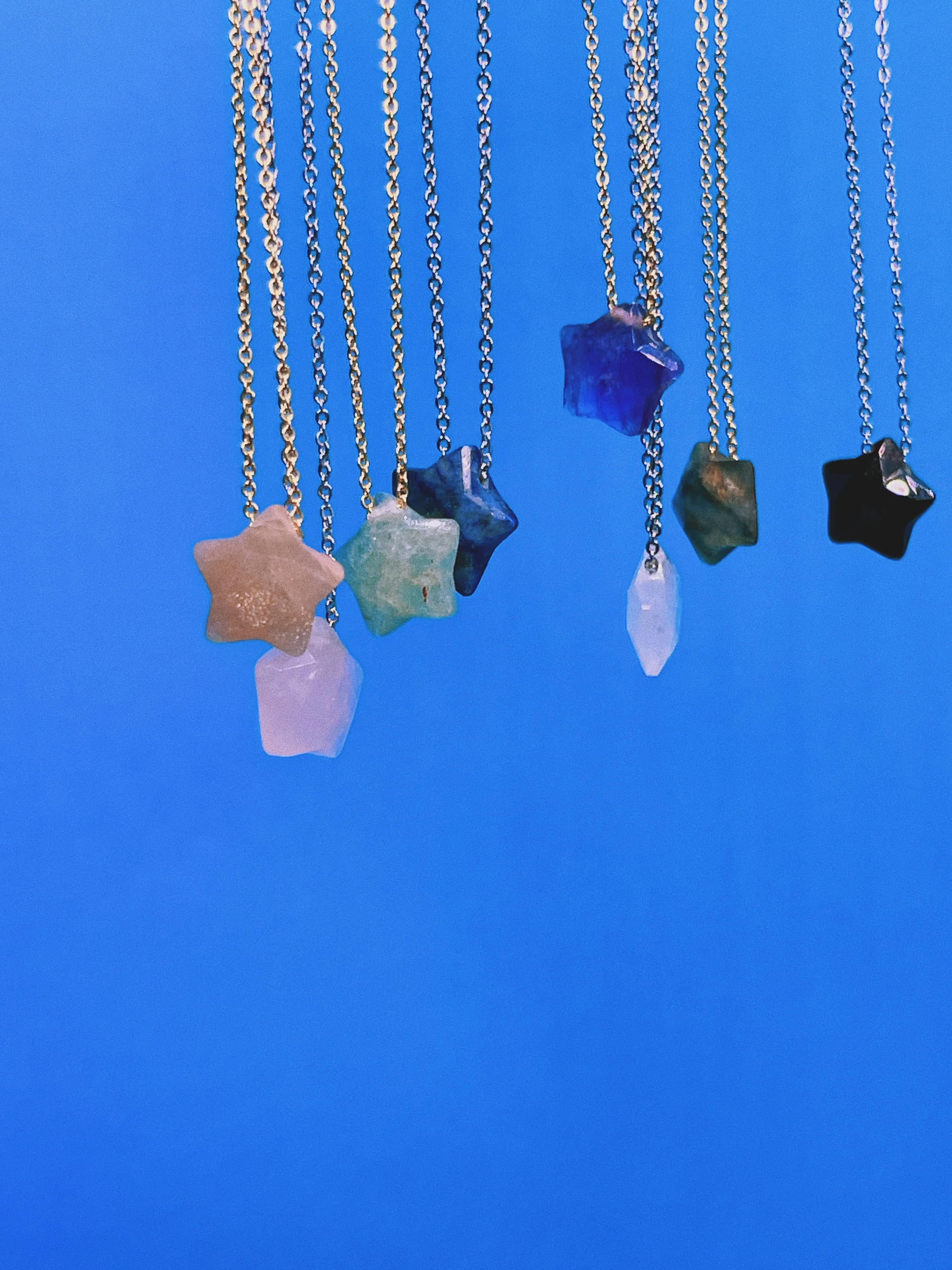 Star Gemstone Necklace