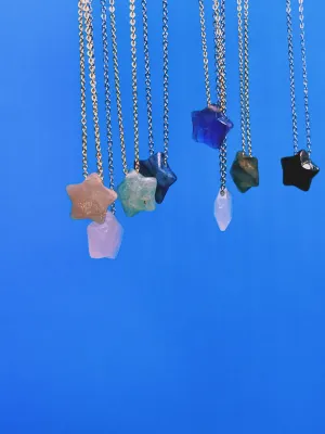 Star Gemstone Necklace