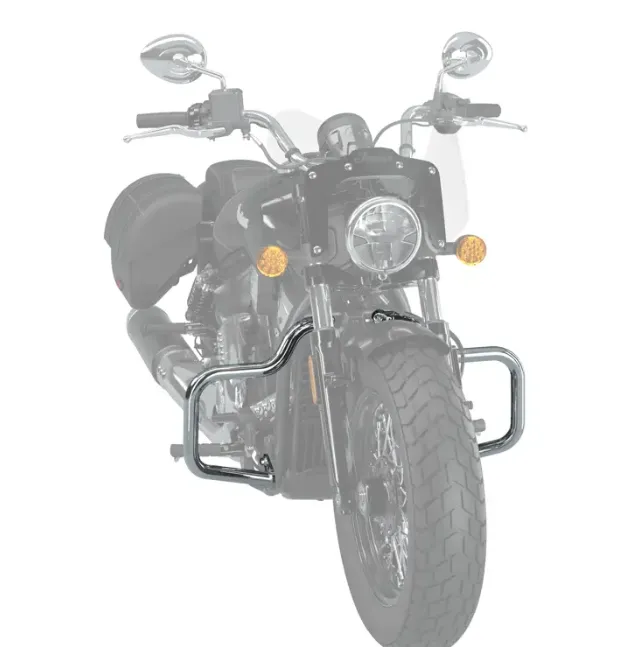 Steel Front Highway Bars, Pair