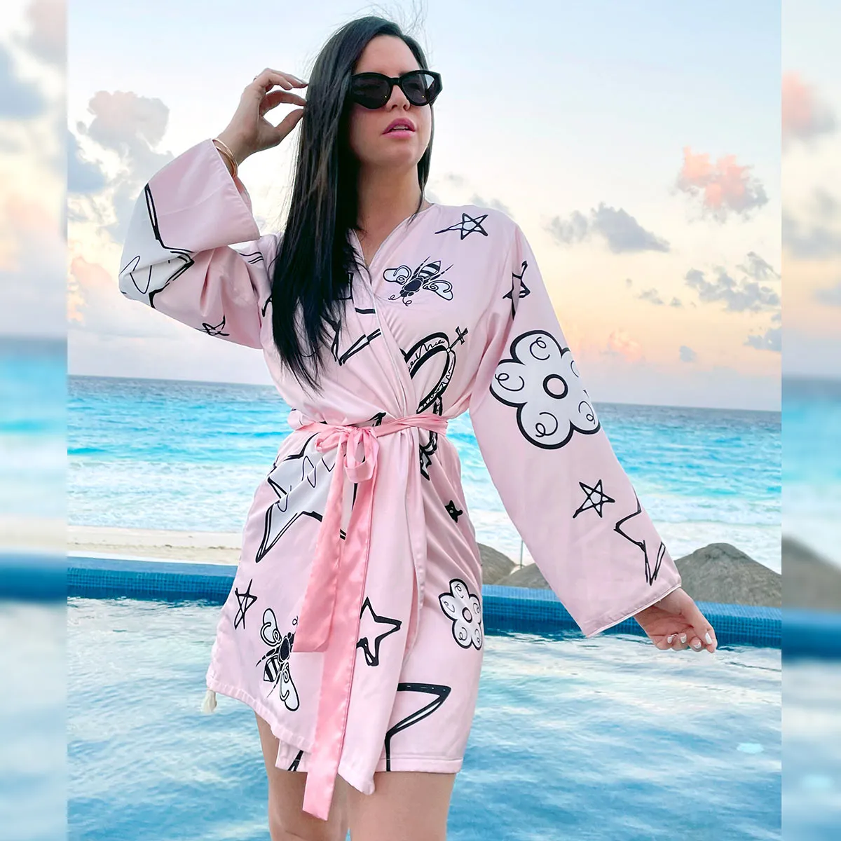 Stella Short Robe