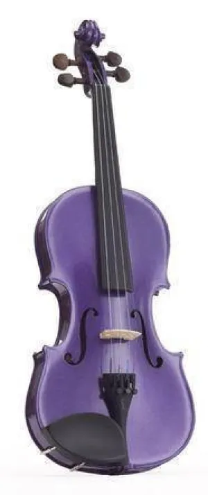 Stentor Harlequin Violin Outfit Deep Purple 1/2 Size