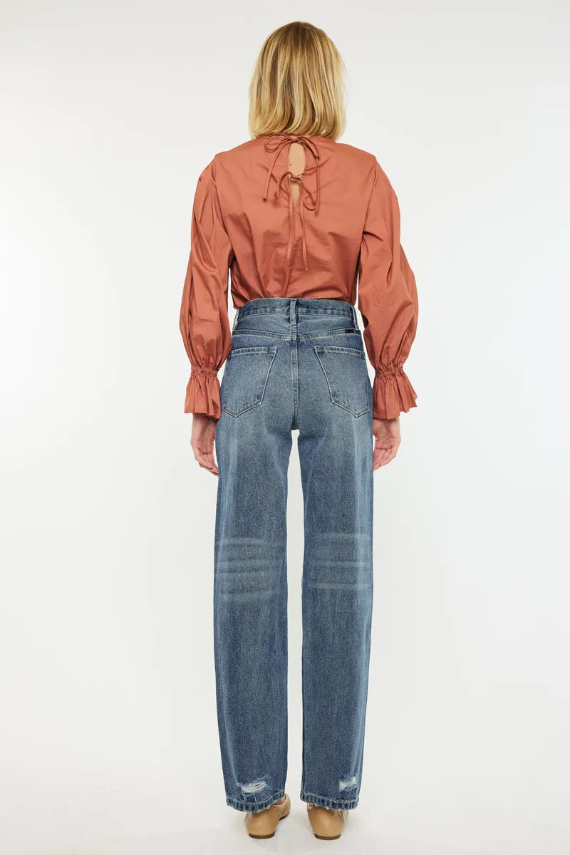 Stephanie Ultra High Rise 90's Boyfriend Jeans
