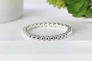 Sterling Silver 6mm