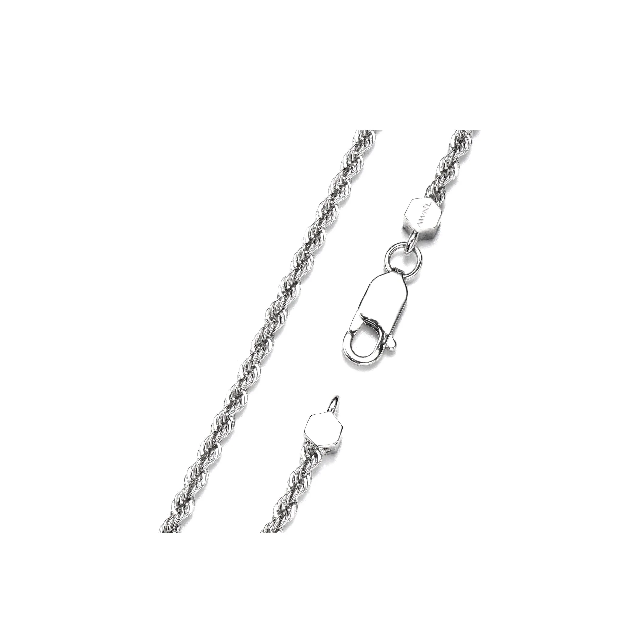 Sterling Silver Nordic Rope Chain