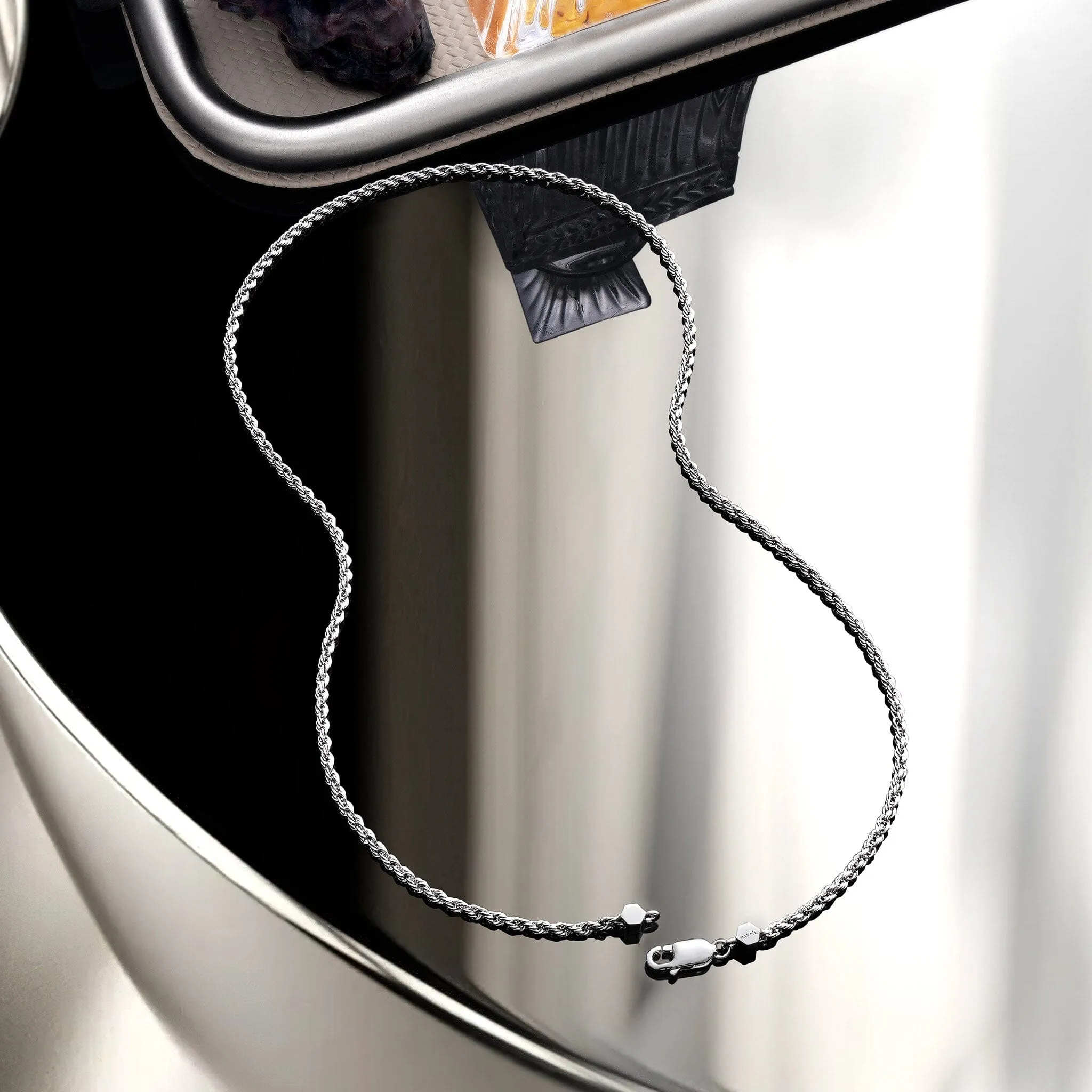 Sterling Silver Nordic Rope Chain